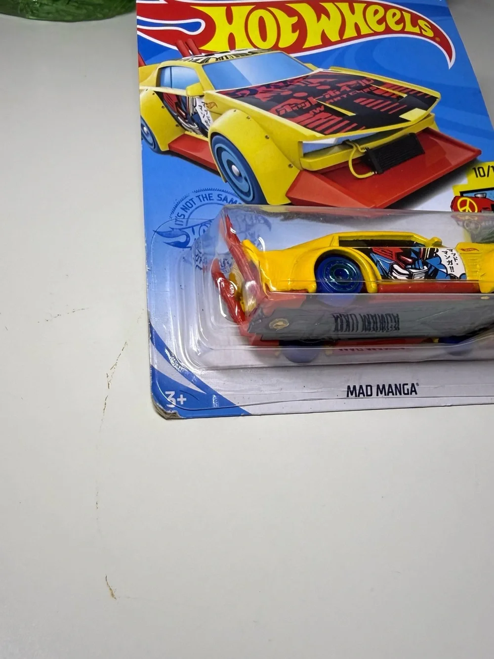 New Hot Wheels - 2020 HW Mad Manga Art Cars 159 / 250 Yellow & Red